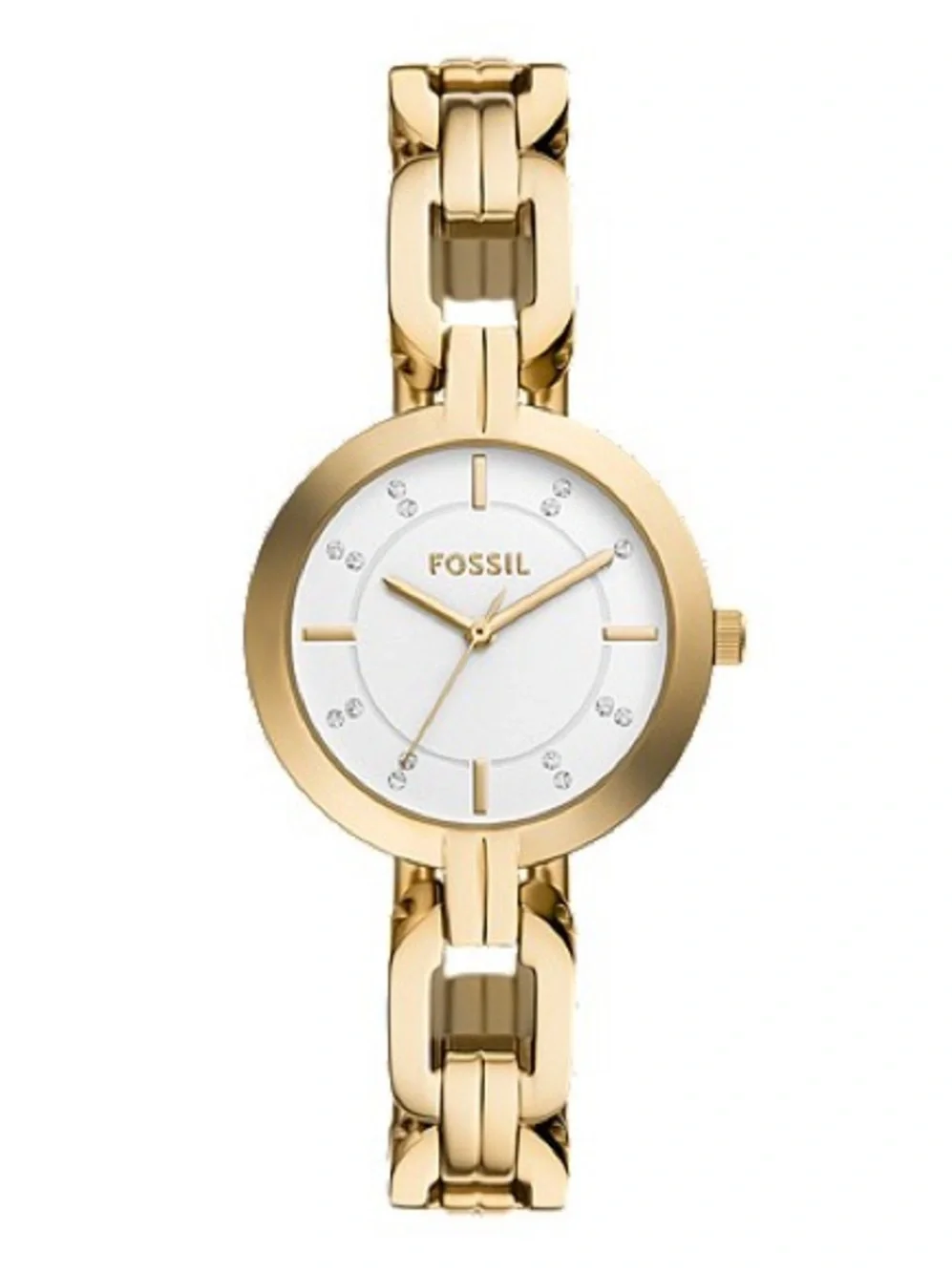 Fossil Kerrigan Three-Hand Gold-Tone Stainless Steel Watch